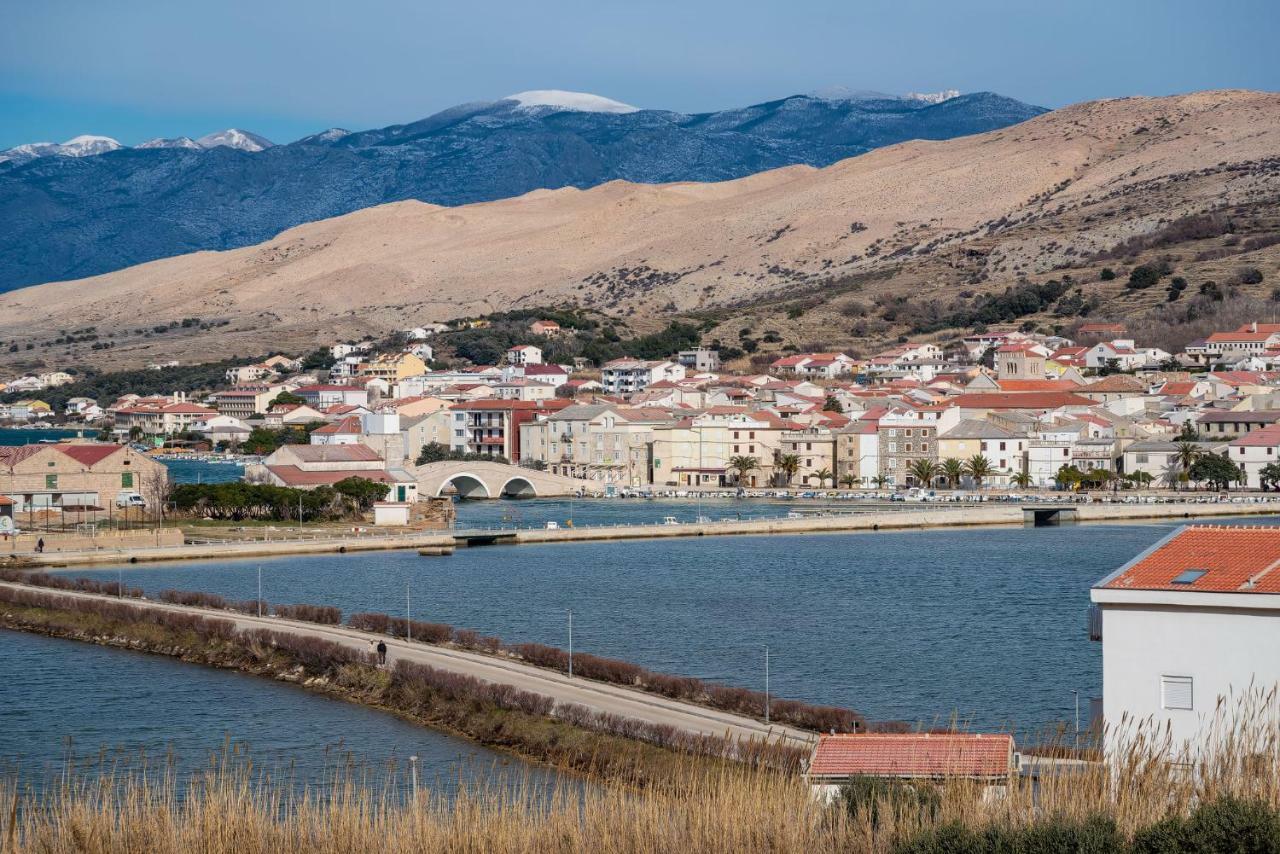 Apartmani Matej B Pag Town Kültér fotó