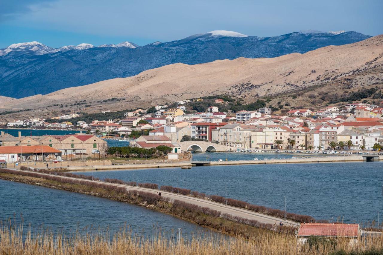 Apartmani Matej B Pag Town Kültér fotó