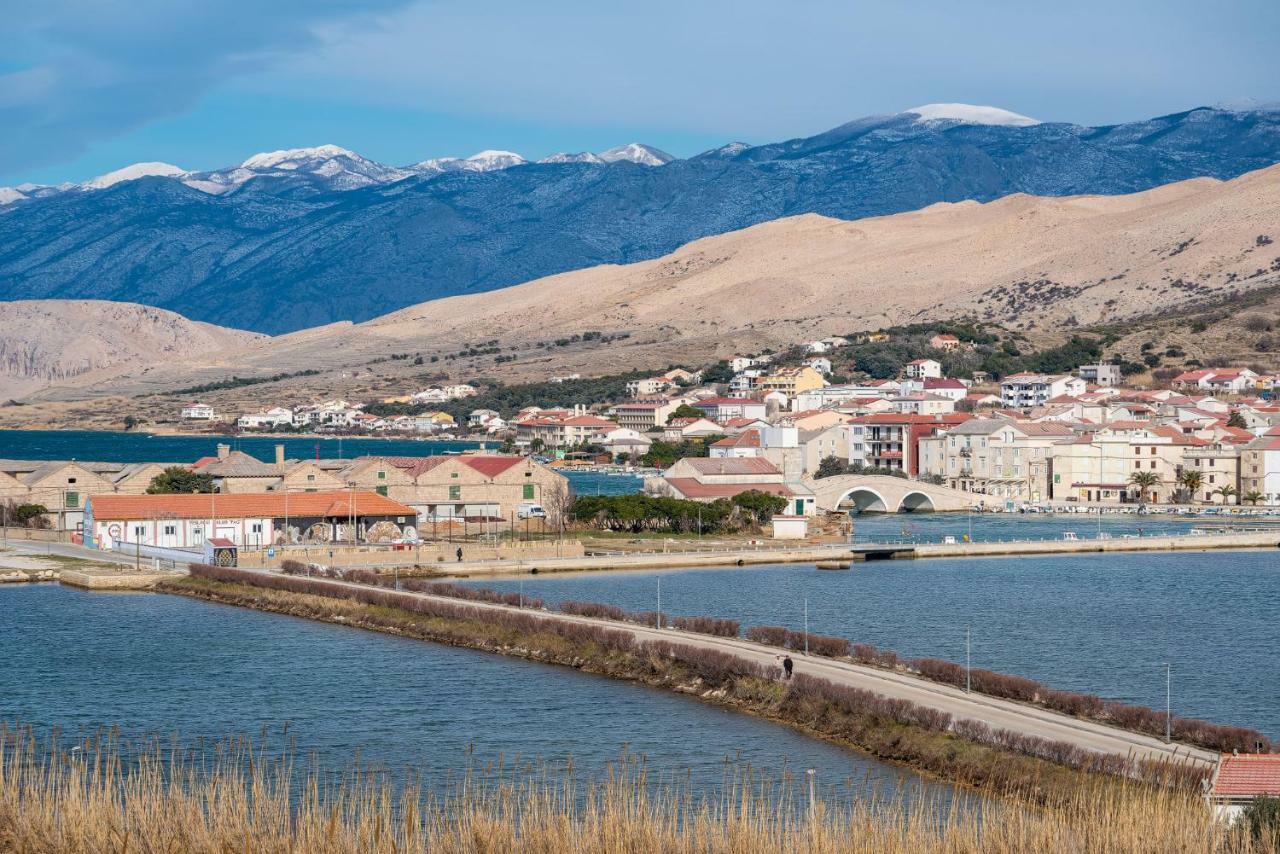 Apartmani Matej B Pag Town Kültér fotó